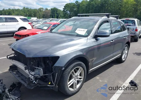 2016 Audi Q5 2.0T Premium из США, поврежденный, VIN WA1L2AFP7GA034873